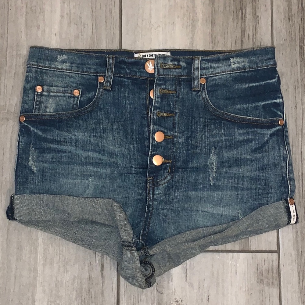 One Teaspoon Denim Shorts